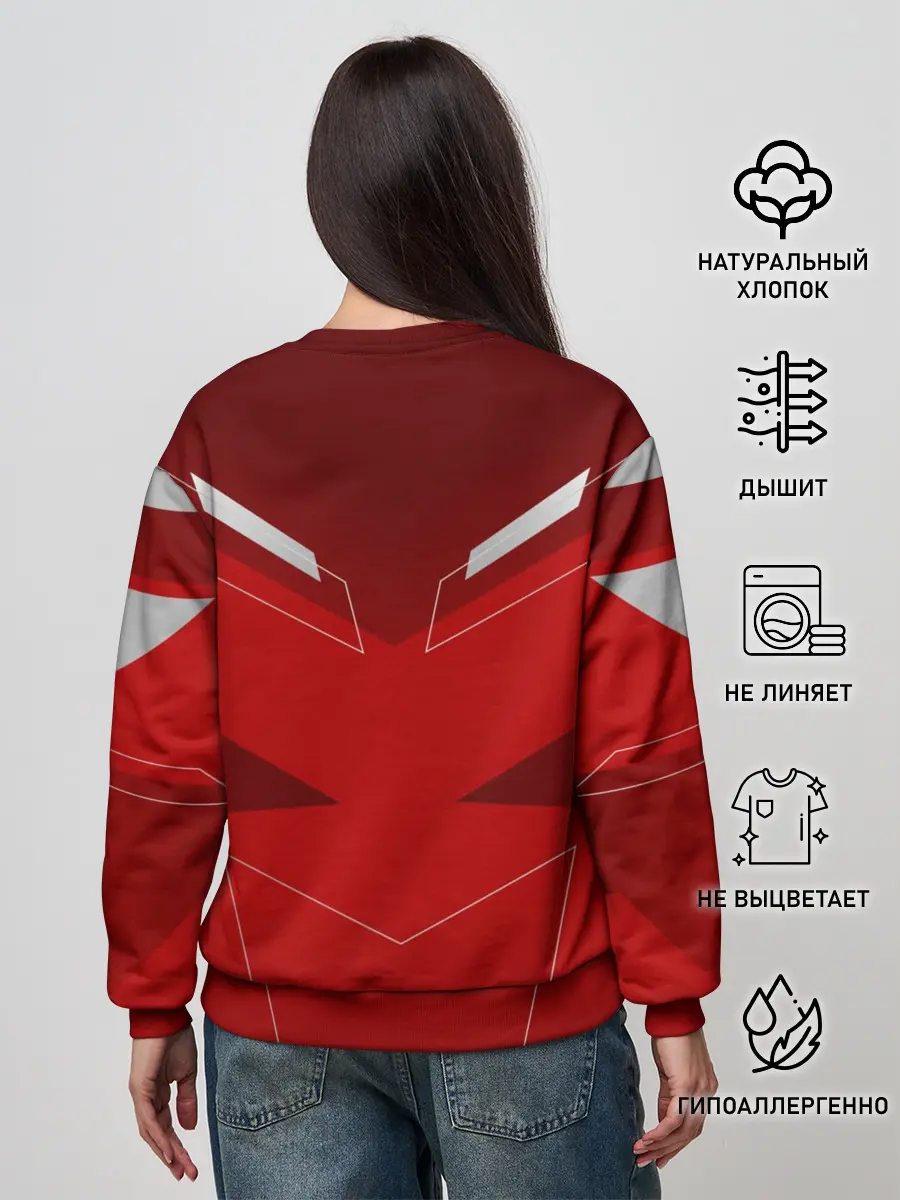 Женский свитшот / Red machine