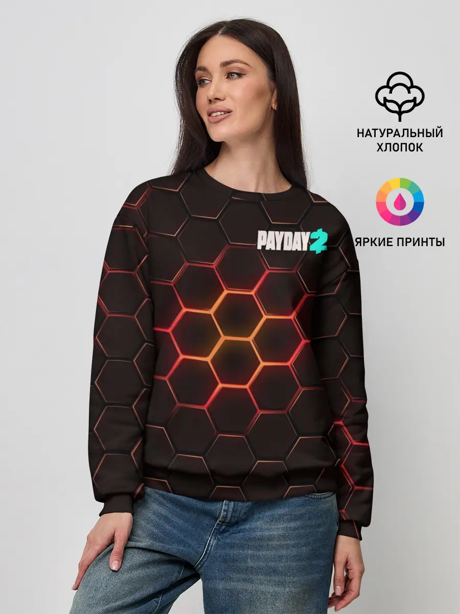 Женский свитшот / Payday 2