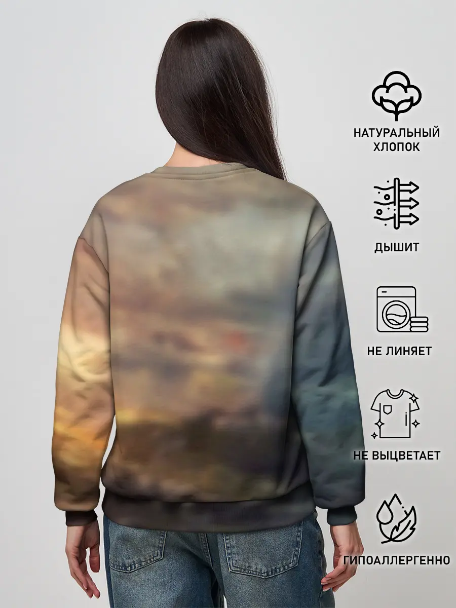 Женский свитшот / Танки