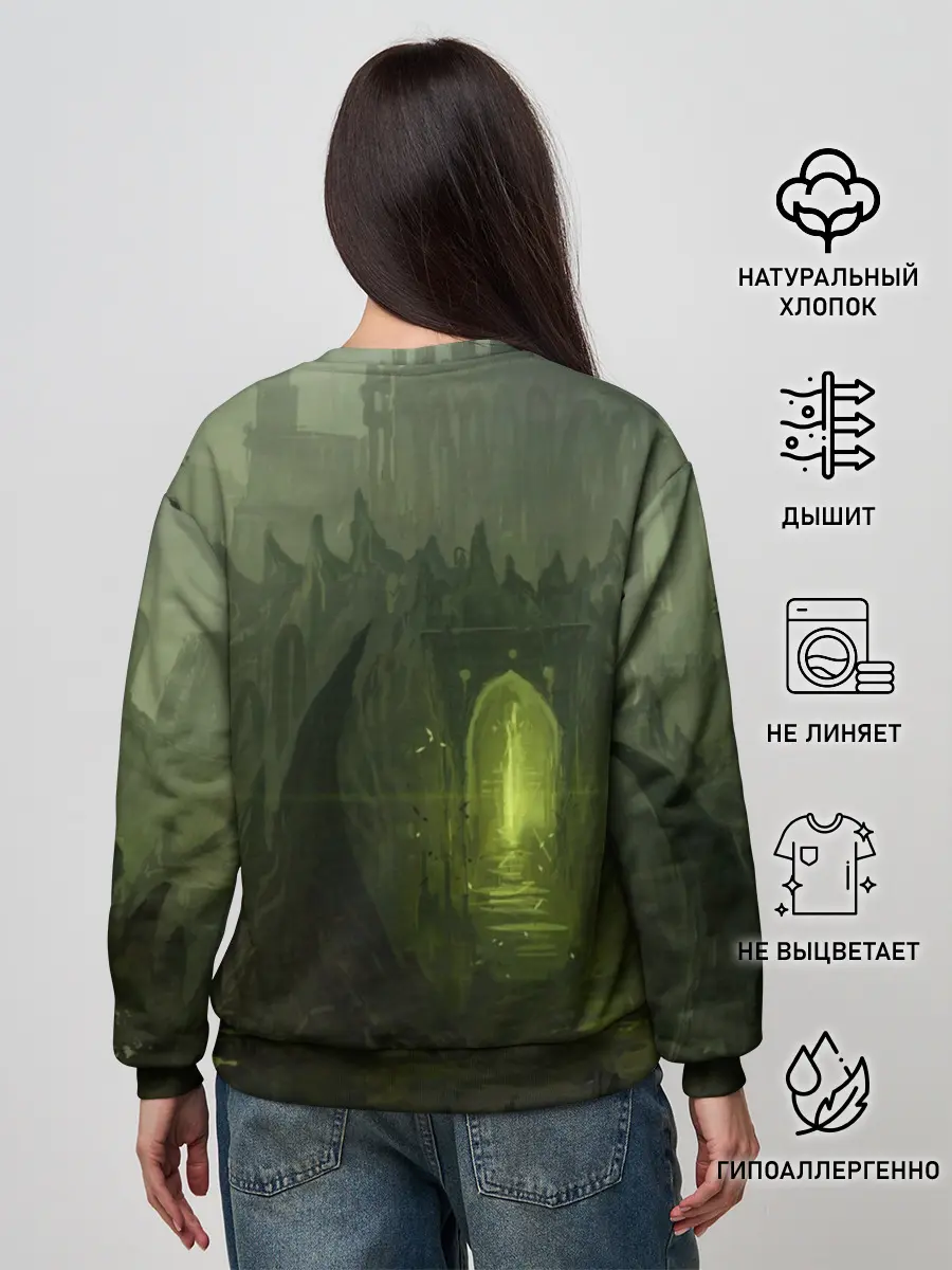 Женский свитшот / Ведьмак 3: Дикая Охота