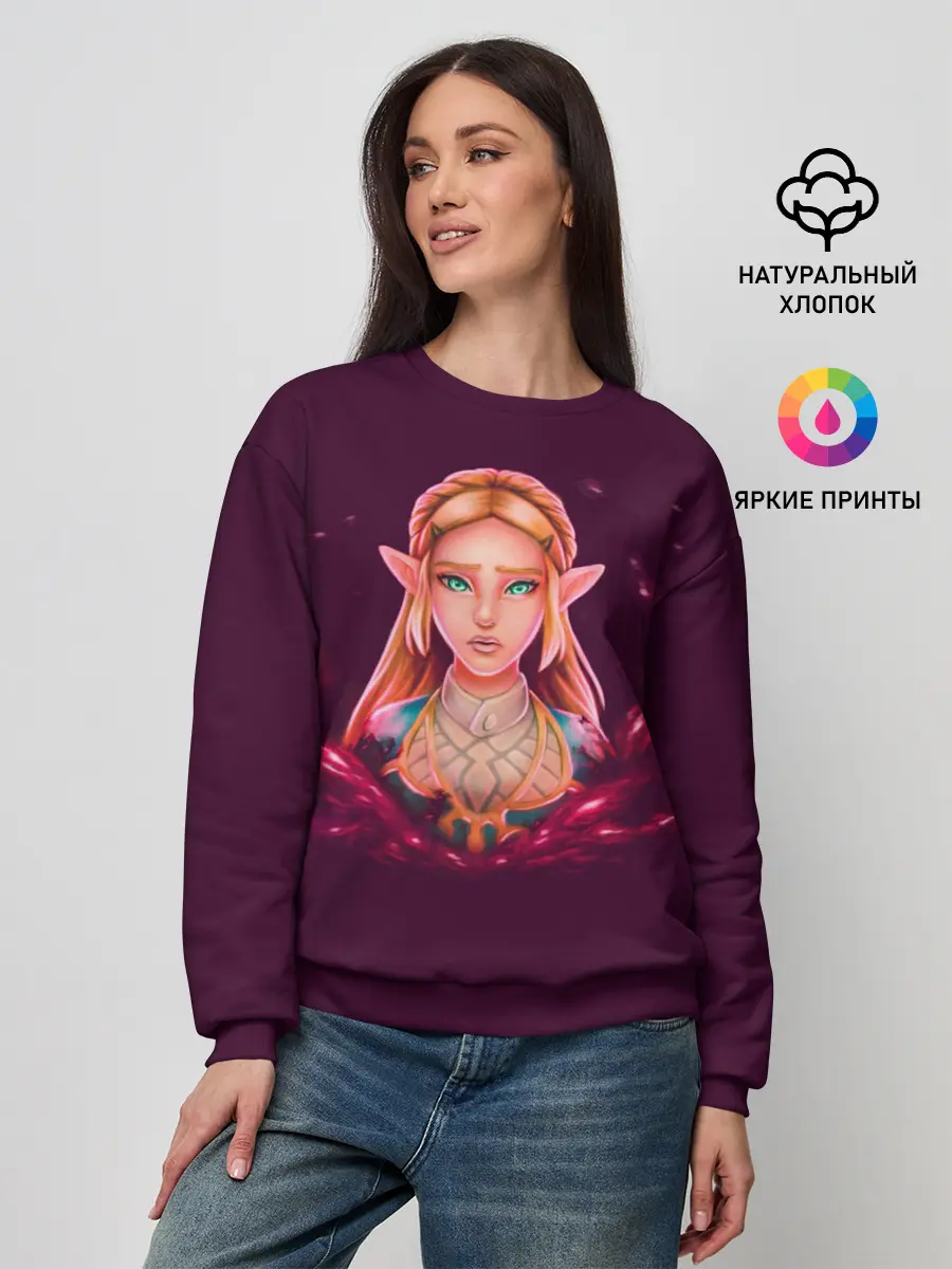 Женский свитшот / Принцесса Зельда