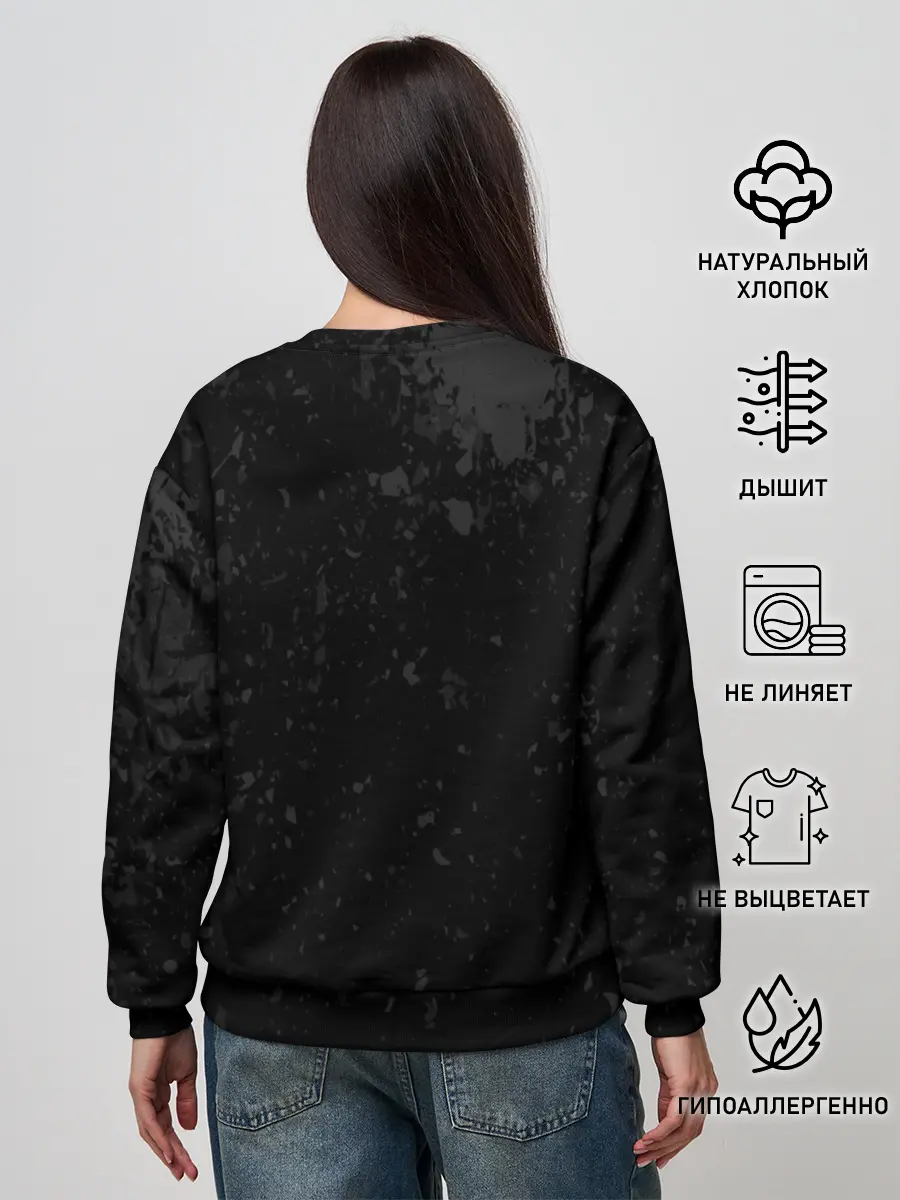 Женский свитшот / Goblin Slayer black background