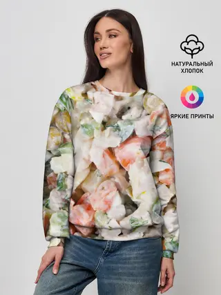 Женский свитшот / Оливье