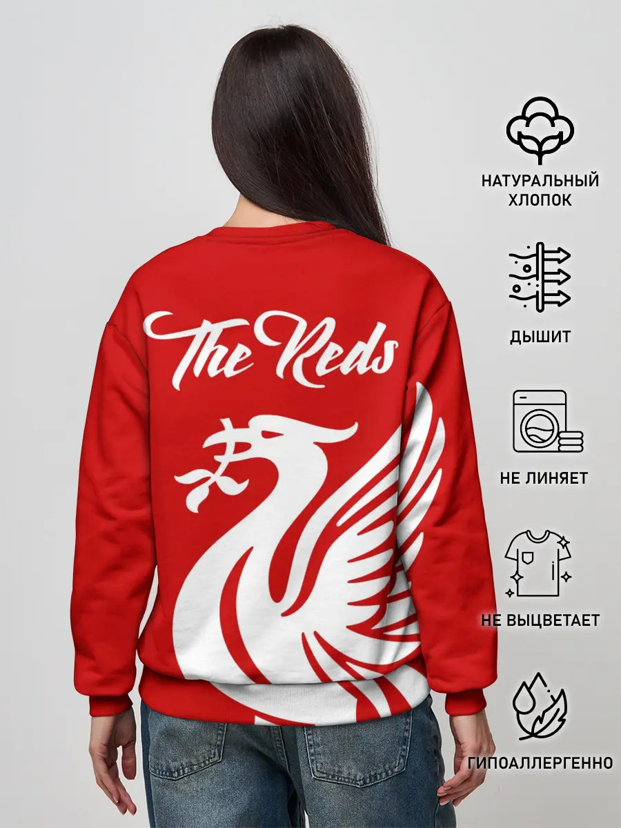 Женский свитшот / Ливерпуль