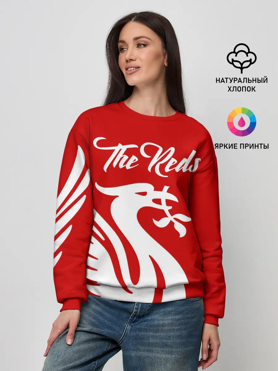 Женский свитшот / Ливерпуль