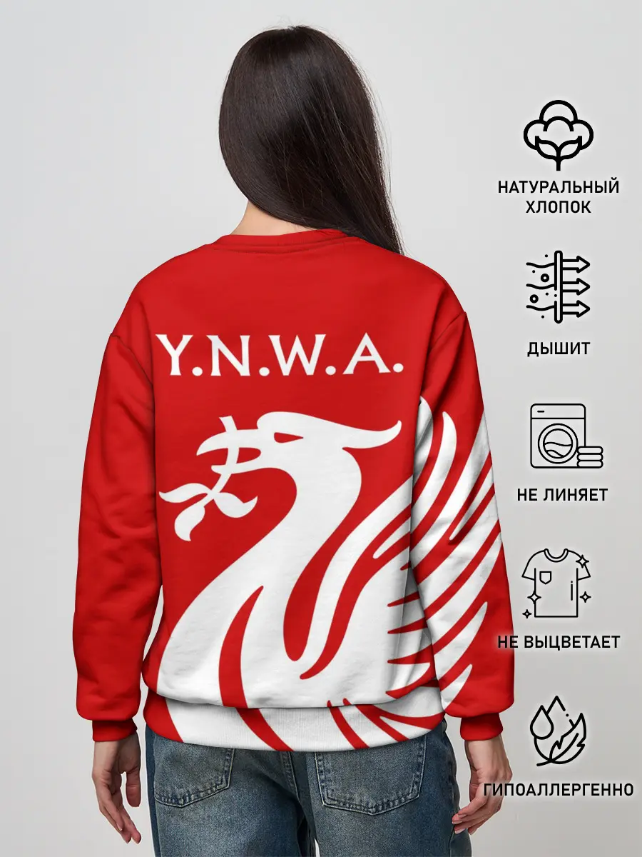 Женский свитшот / Ливерпуль