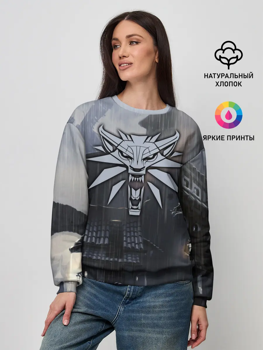 Женский свитшот / The Witcher 3: Wild Hunt