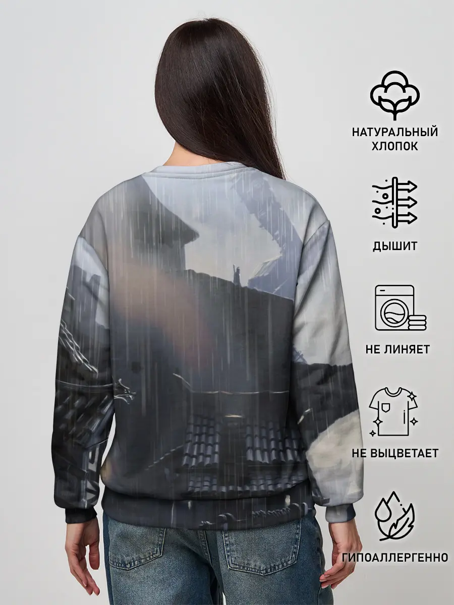 Женский свитшот / The Witcher 3: Wild Hunt