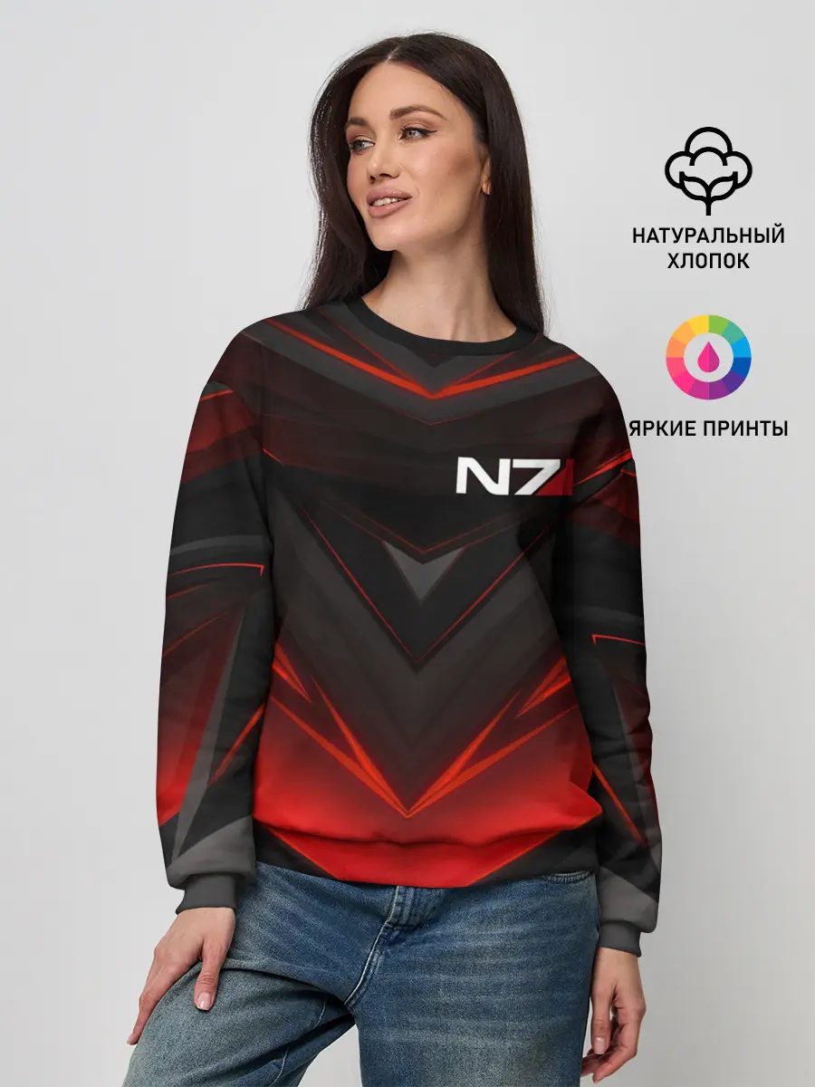 Женский свитшот / MASS EFFECT N7