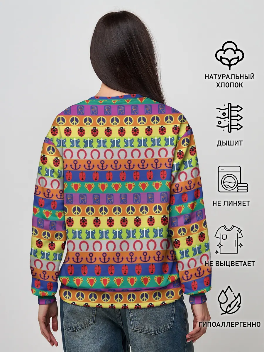 Женский свитшот / JoJos Bizarre Adventure Logo