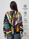 Женский свитшот / Красочное граффити
