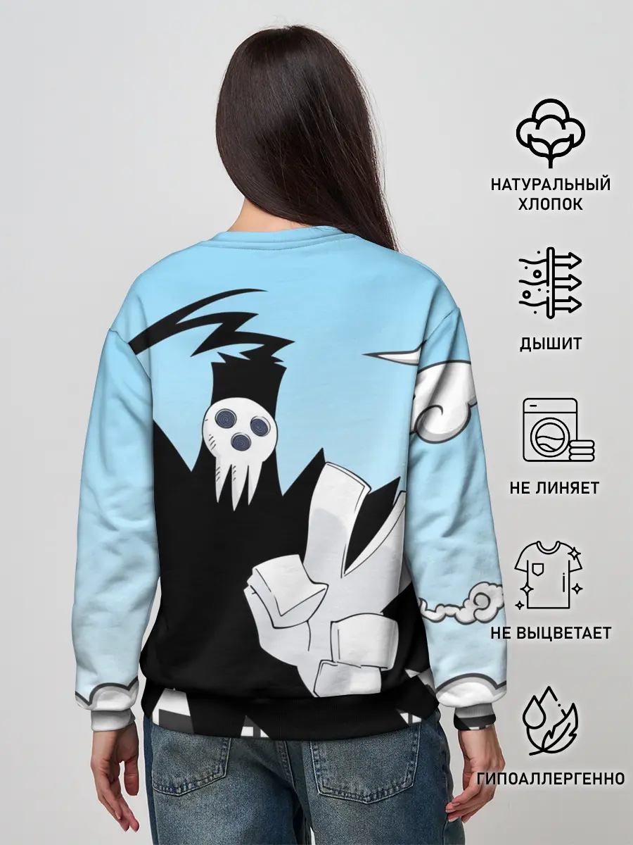 Женский свитшот / Soul Eater - Shinigami