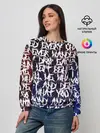 Женский свитшот / Art of words