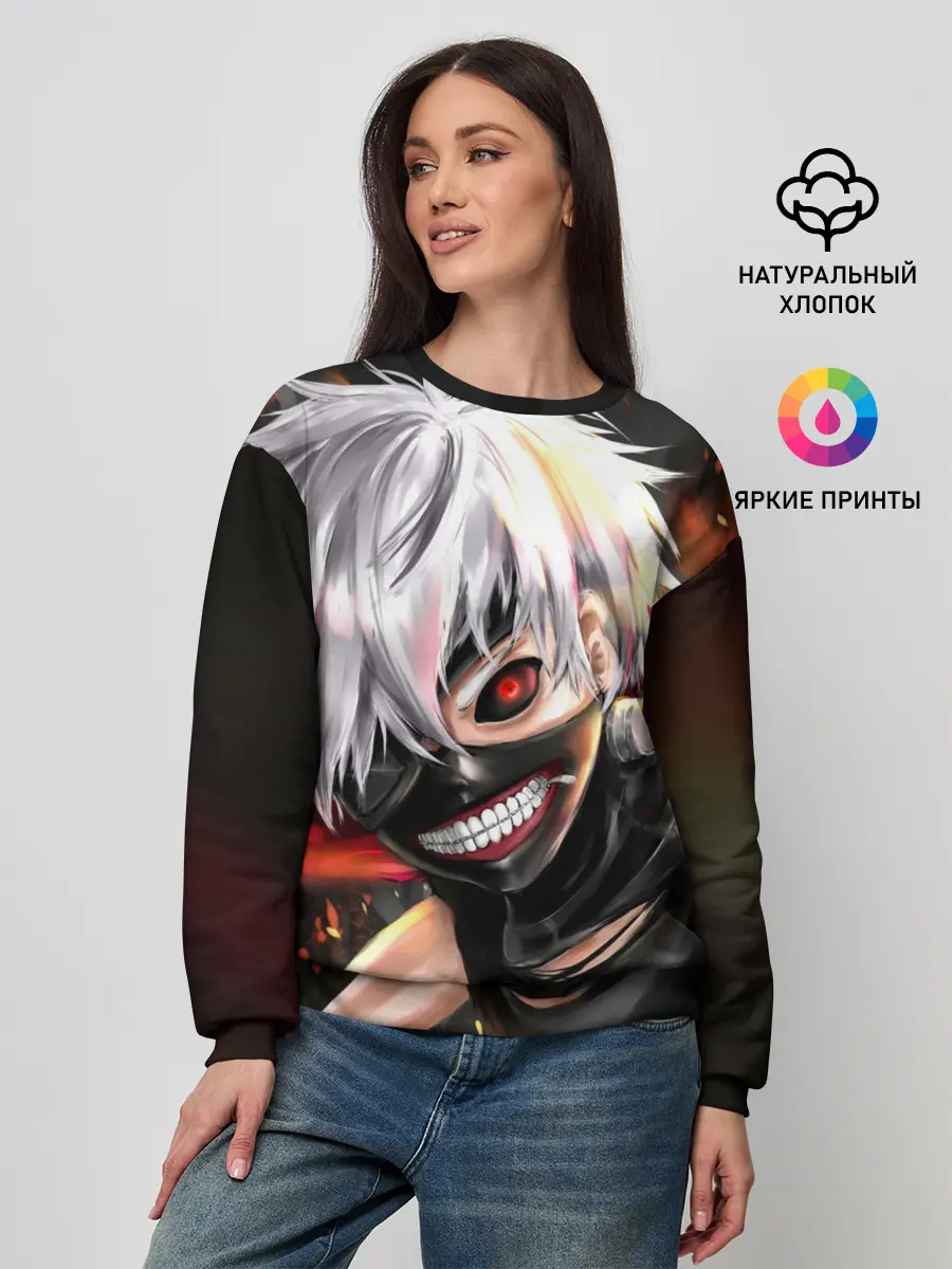 Женский свитшот / Tokyo Ghoul