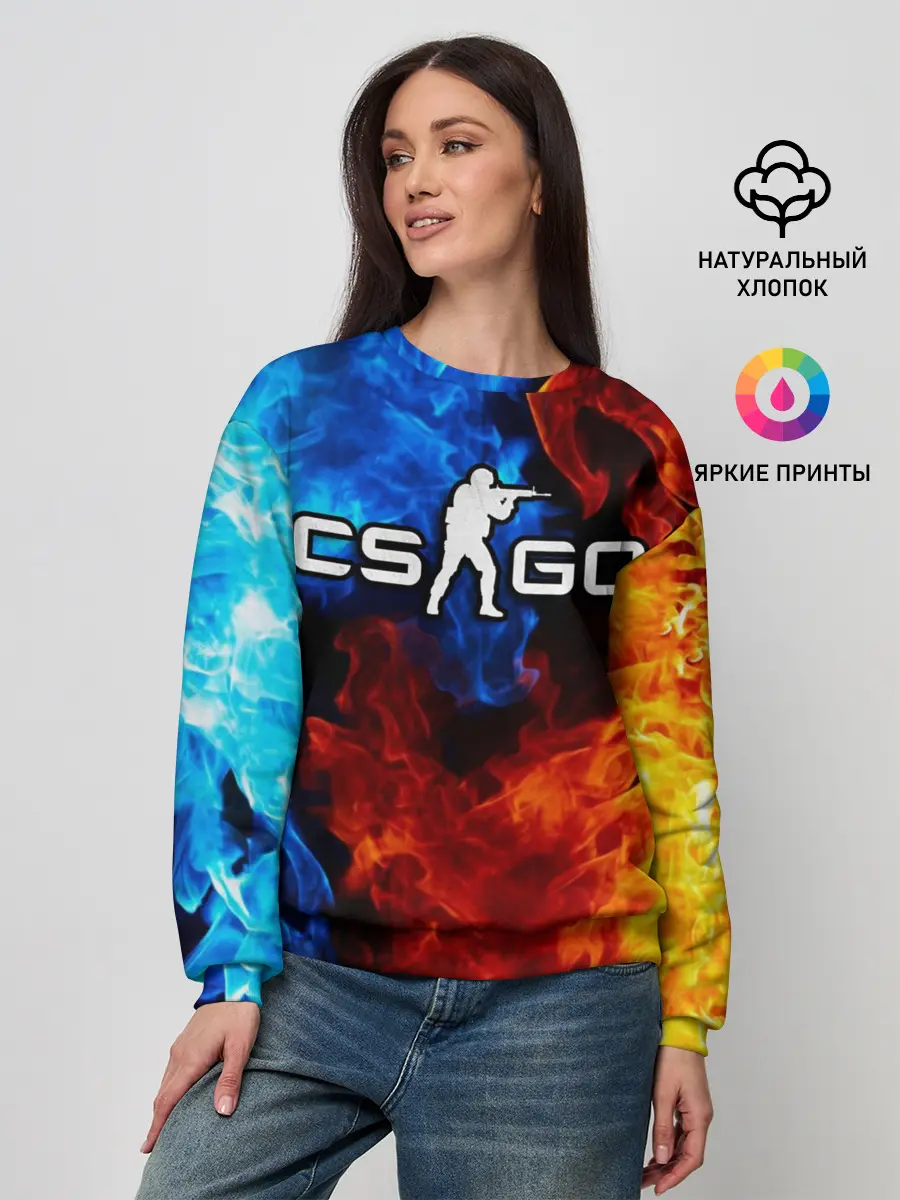 Женский свитшот / Counter Strike