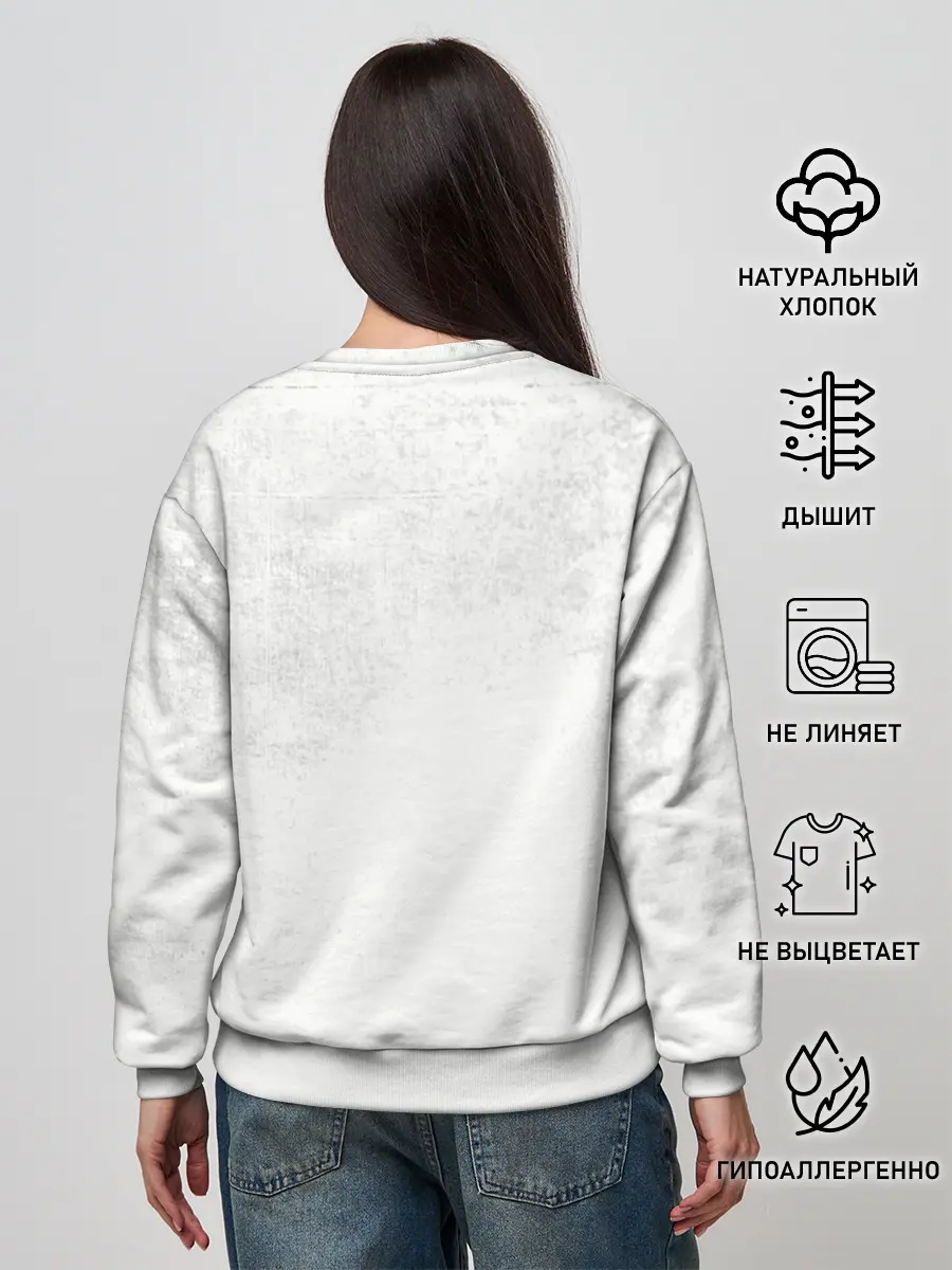 Женский свитшот / Романтичный Ято. БЕЗДОМНЫЙ БОГ