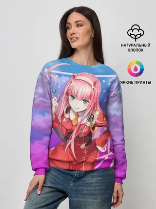Женский свитшот / Darling in the Franxx