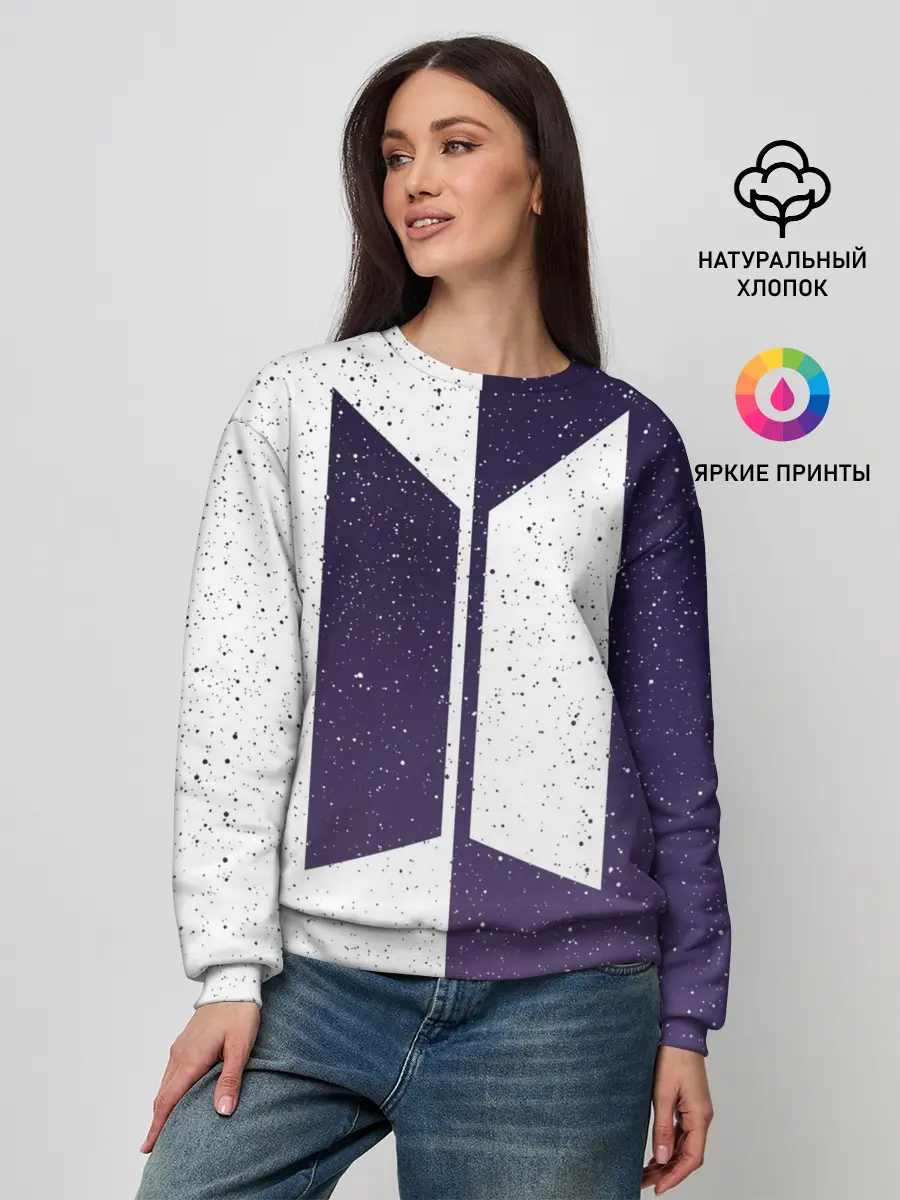 Женский свитшот / BTS STARS