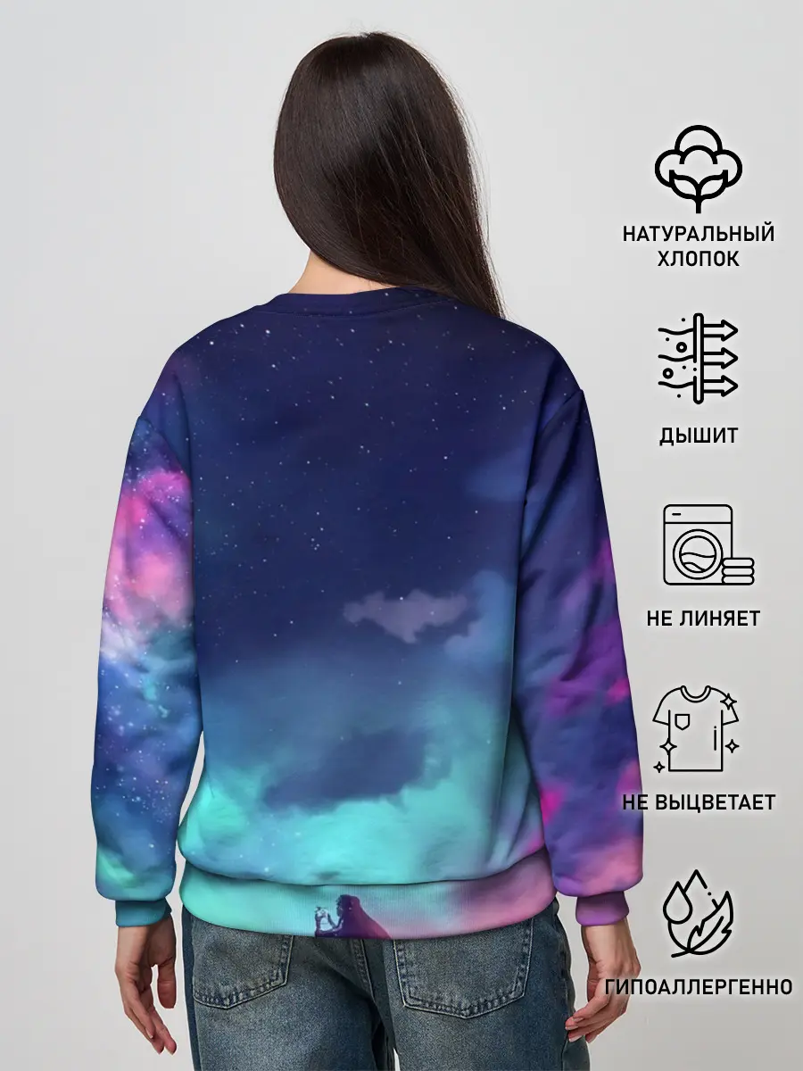 Женский свитшот / Фейри Тейл рассвет