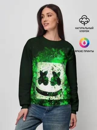 Женский свитшот / Marshmello