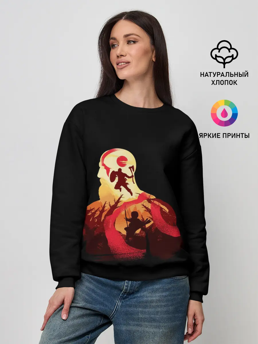 Женский свитшот / God of War