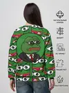 Женский свитшот / Good / Sad frog