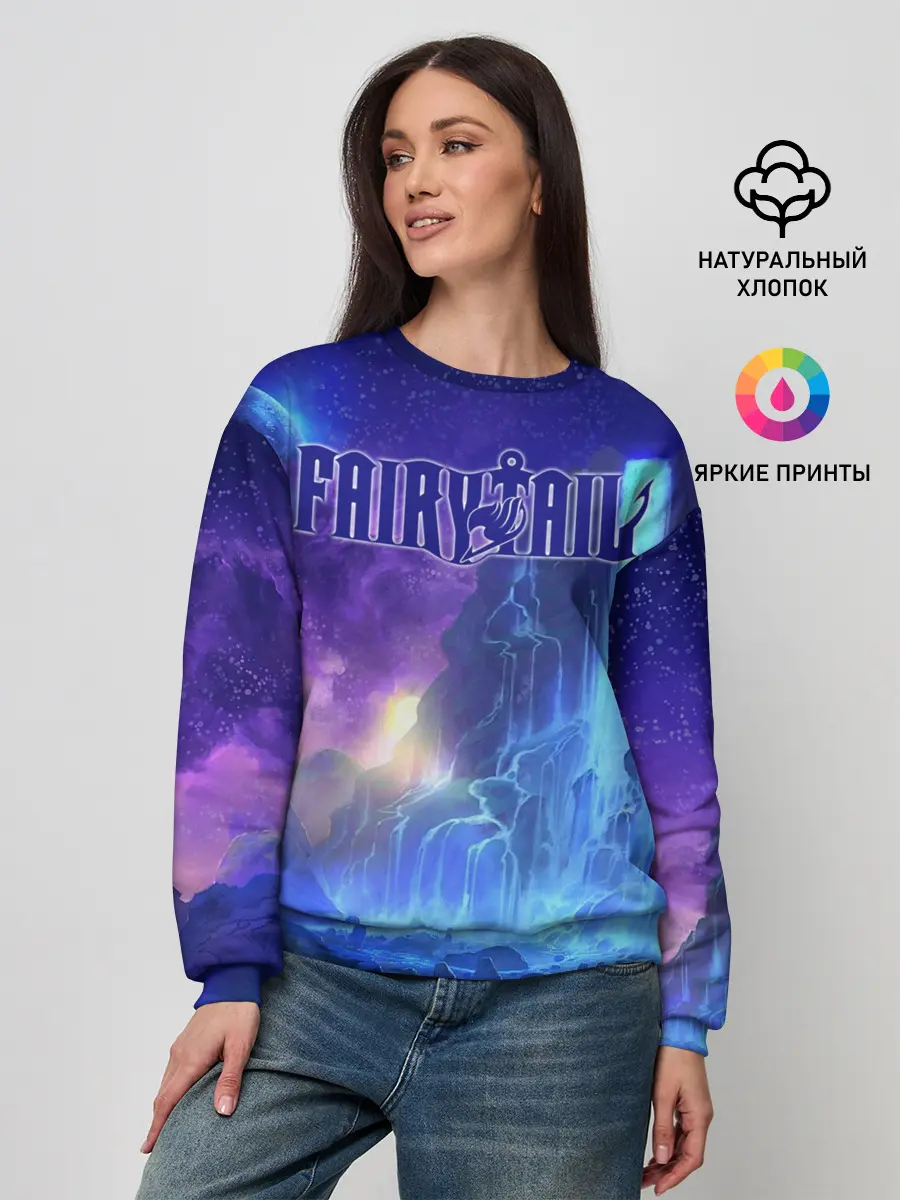 Женский свитшот / Водопад Фейри Тейл