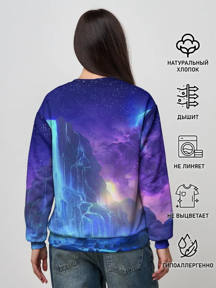 Женский свитшот / Водопад Фейри Тейл