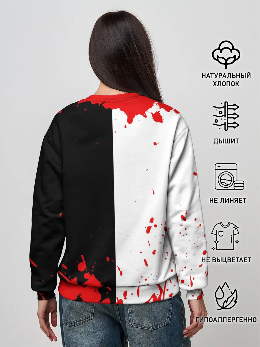 Женский свитшот / MONOKUMA Blood