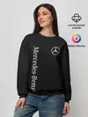 Женский свитшот / MERCEDES BENZ CARBON