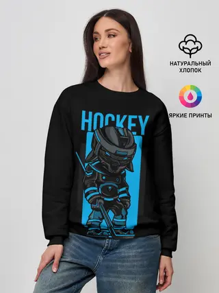Женский свитшот / Хоккей