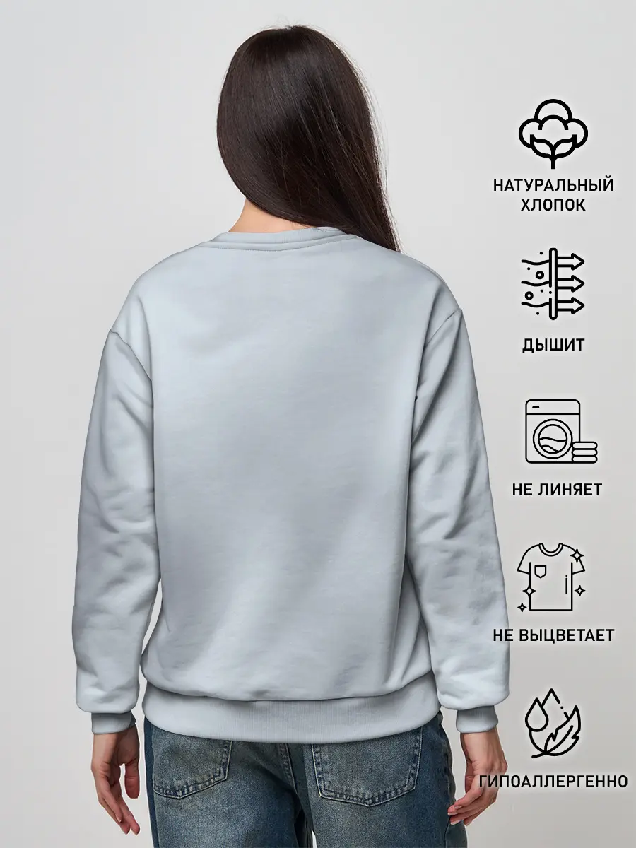 Женский свитшот / Котенок