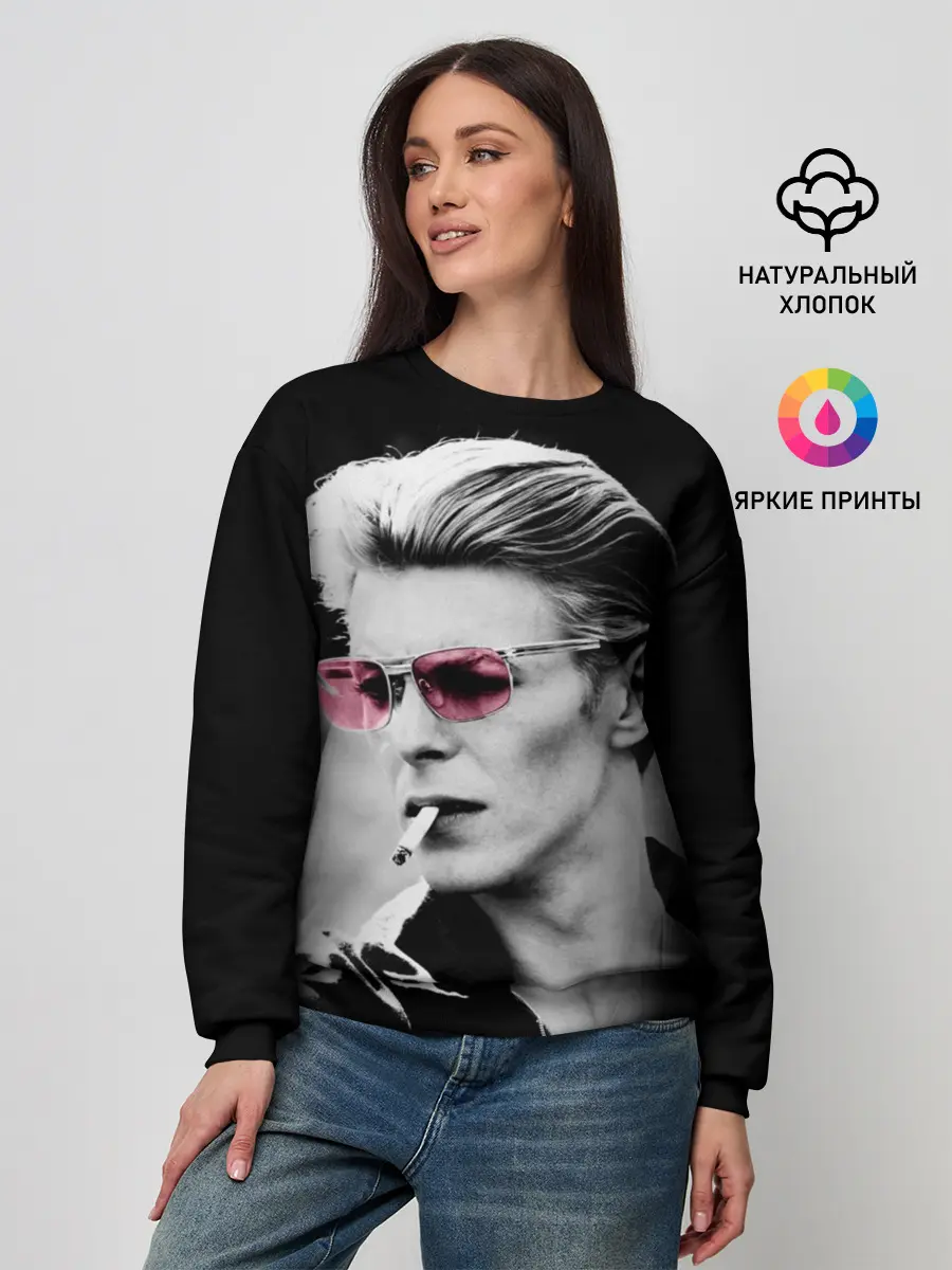 Женский свитшот / Дэвид Боуи