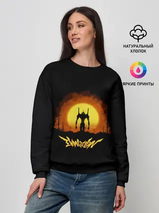 Женский свитшот / Евангелион