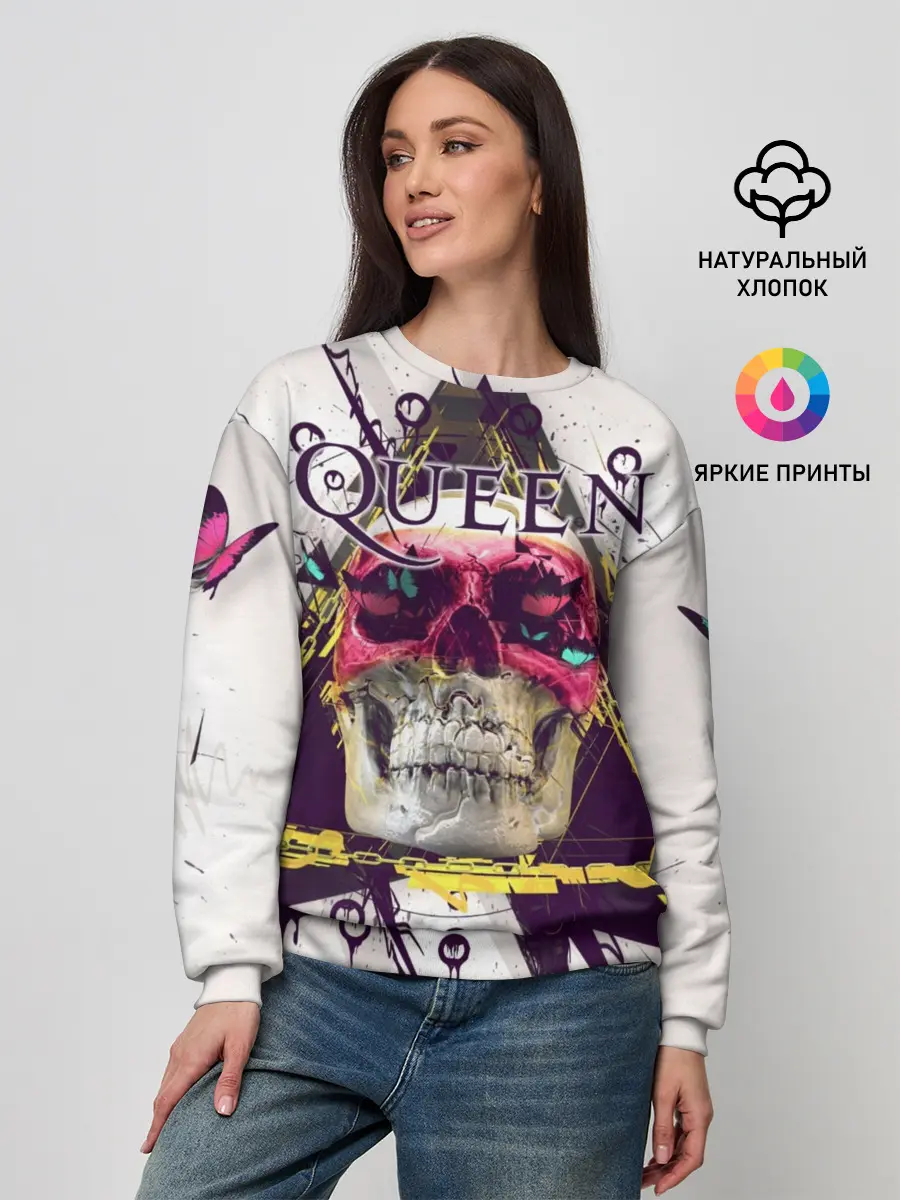 Женский свитшот / Queen