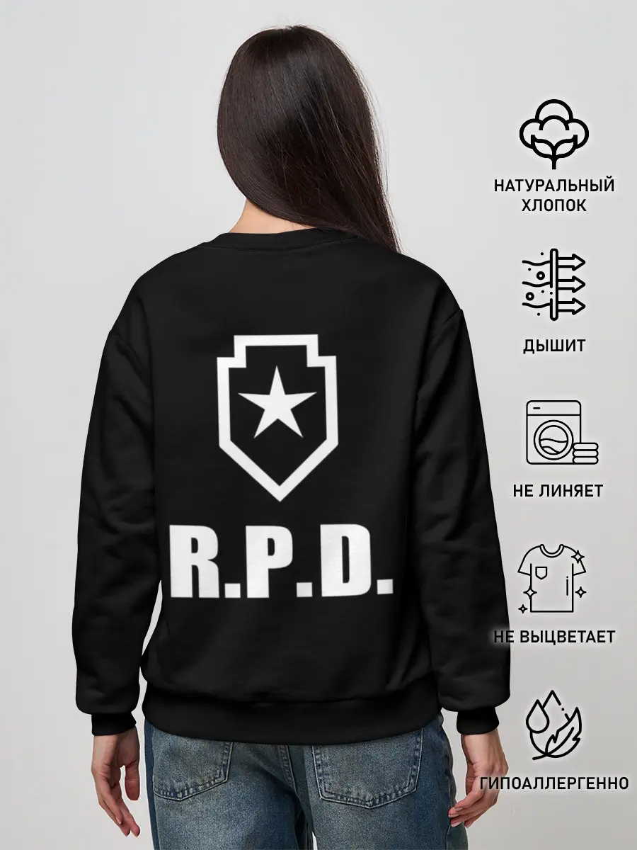 Женский свитшот / R.P.D. LEON S.KENNEDY