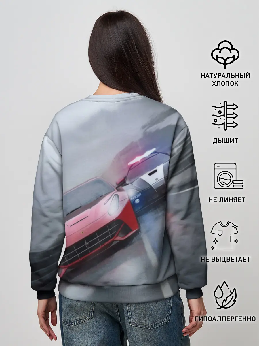 Женский свитшот / NEED FOR SPEED