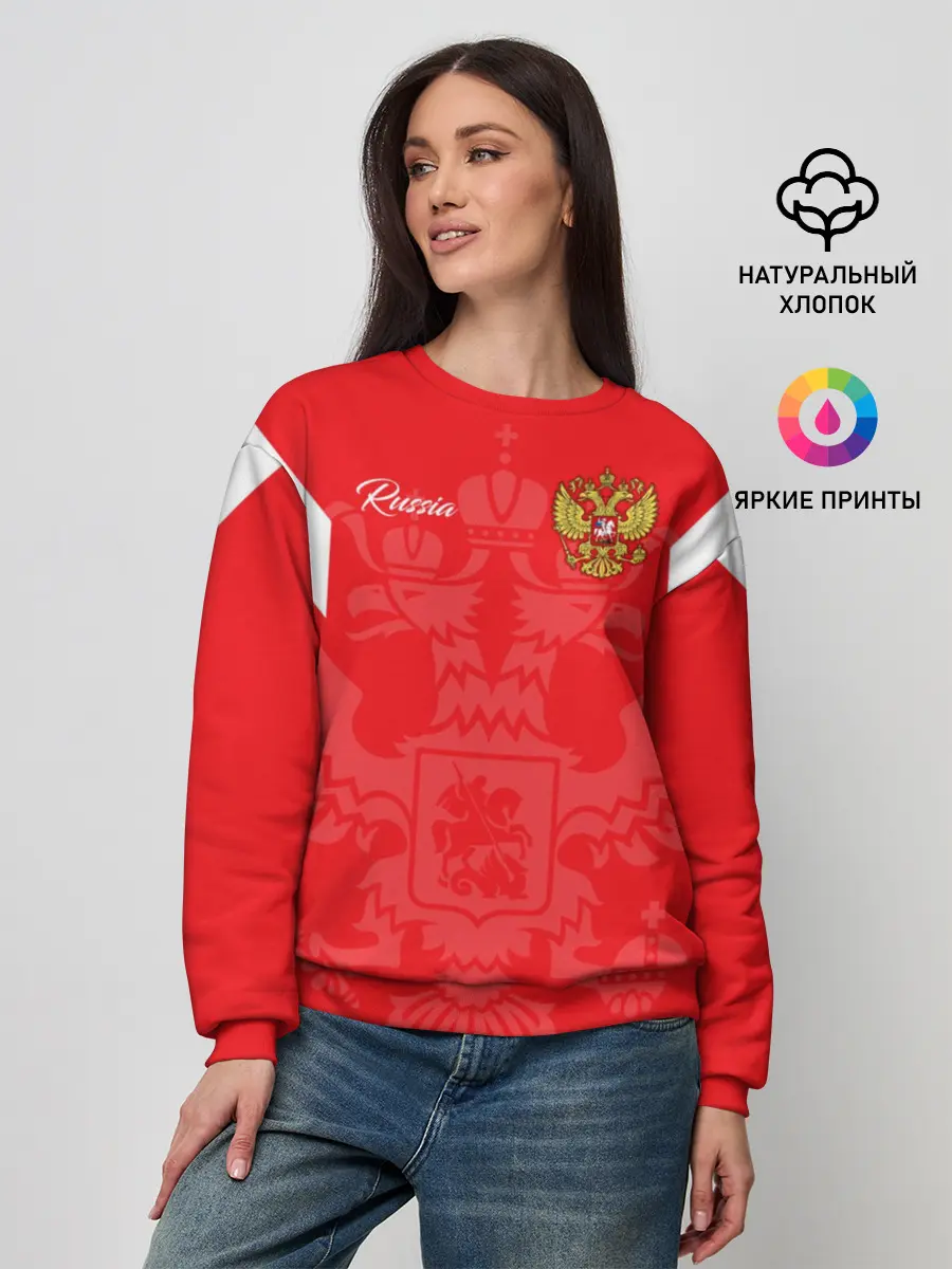 Женский свитшот / Россия