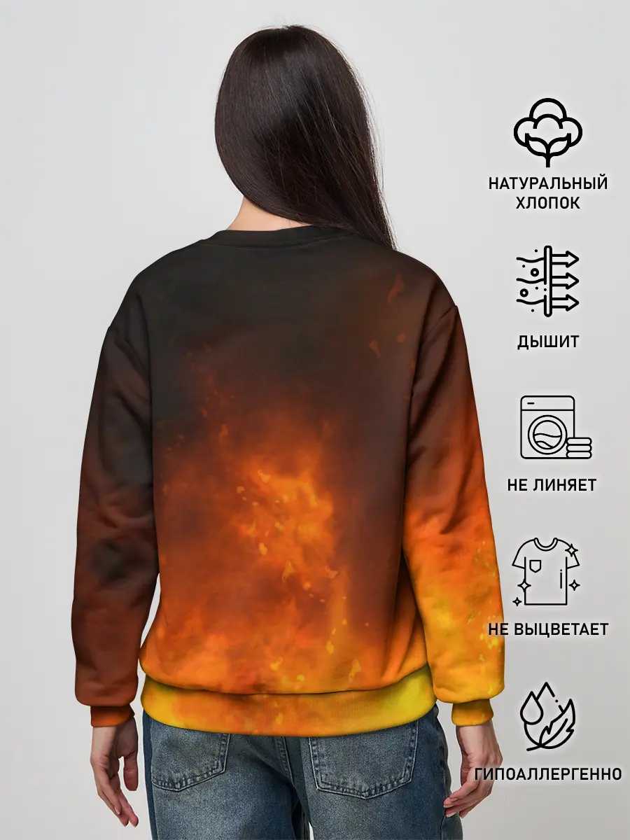 Женский свитшот / Как приручить дракона