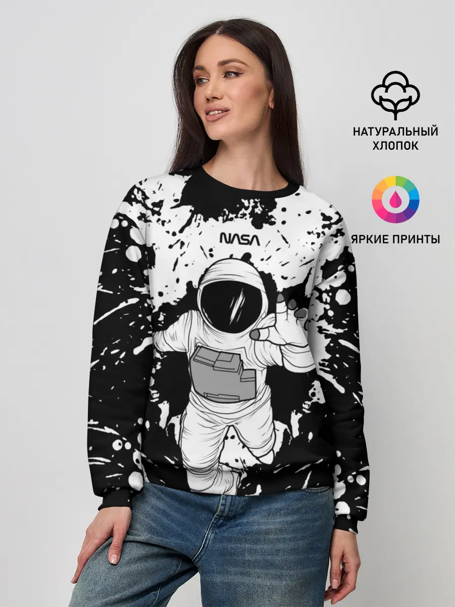 Женский свитшот / NASA