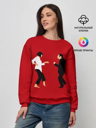 Женский свитшот / Криминальное чтиво