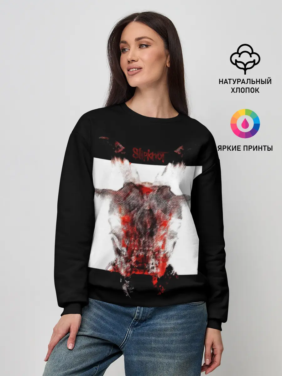Женский свитшот / Slipknot All Out Life