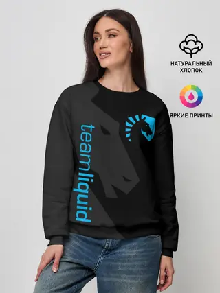 Женский свитшот / TEAM LIQUID | ТИМ ЛИКВИД