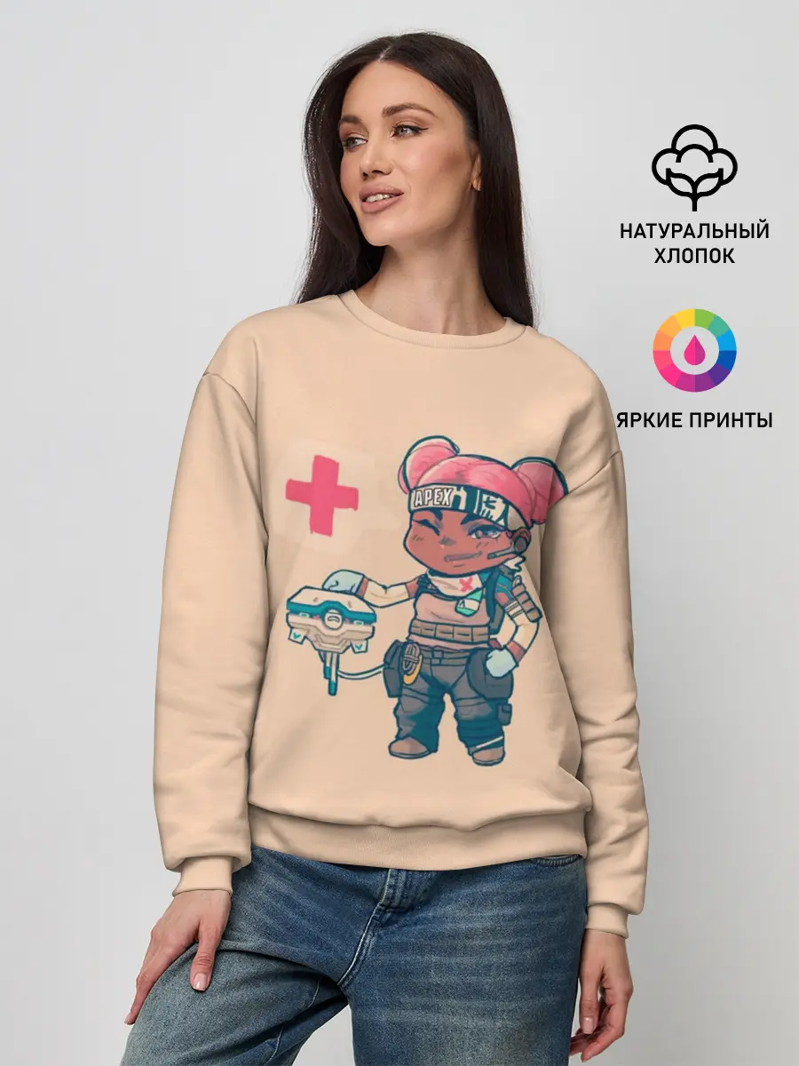 Женский свитшот / Apex legends - Lifeline