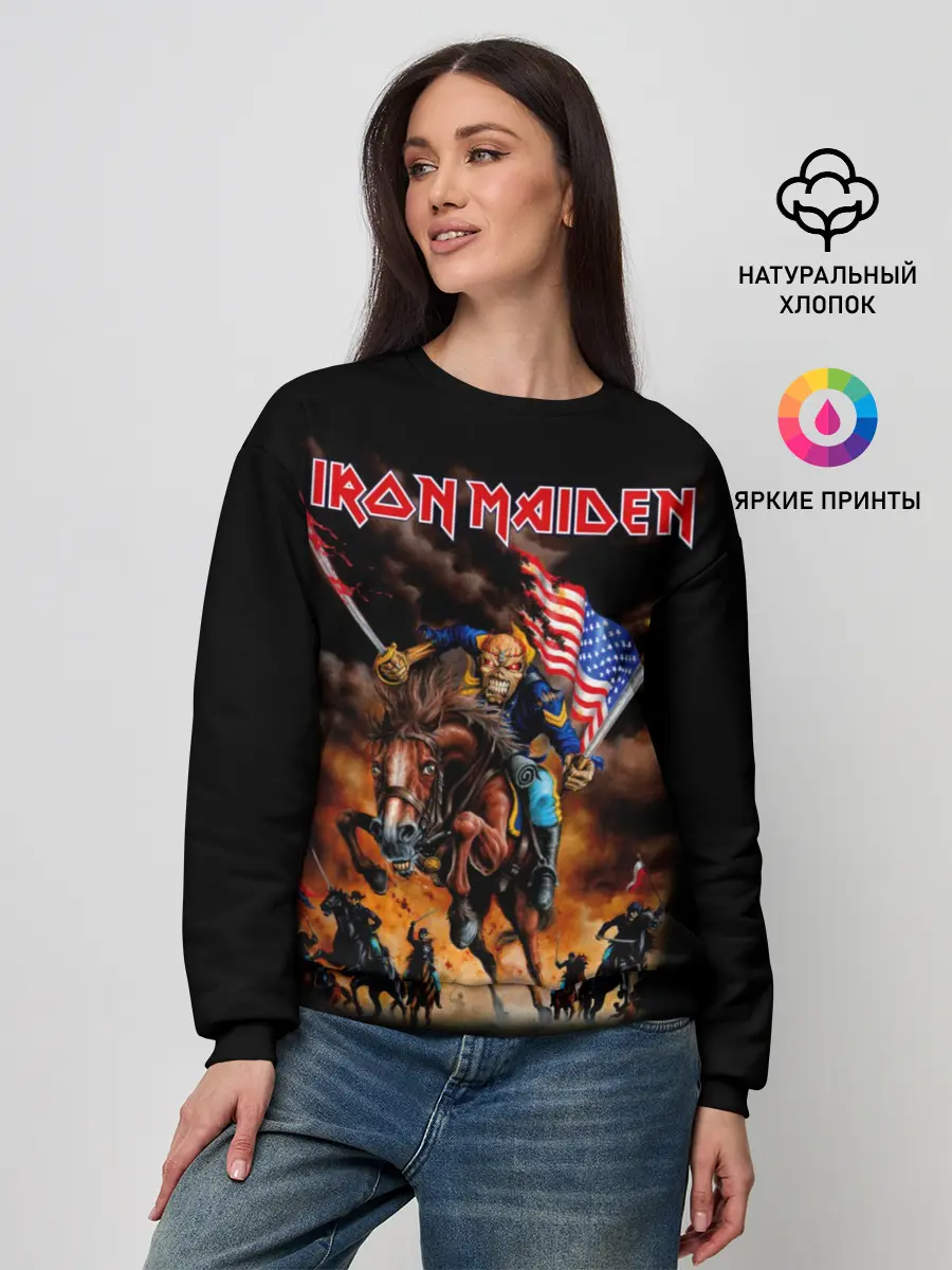 Женский свитшот / Iron Maiden