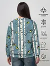 Женский свитшот / Синички на берёзах