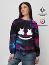 Женский свитшот / Marshmello NEON
