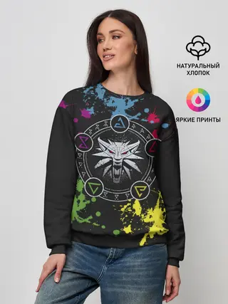 Женский свитшот / Ведьмак