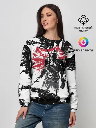 Женский свитшот / Ведьмак