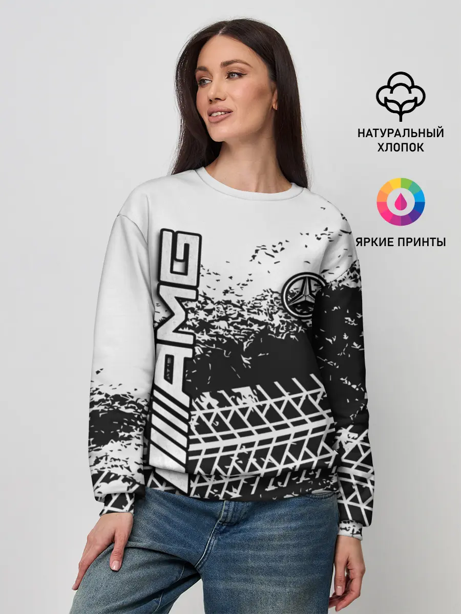 Женский свитшот / Mercedes